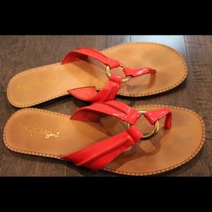 Lilly Pulitzer Women’s Coral Sandals
